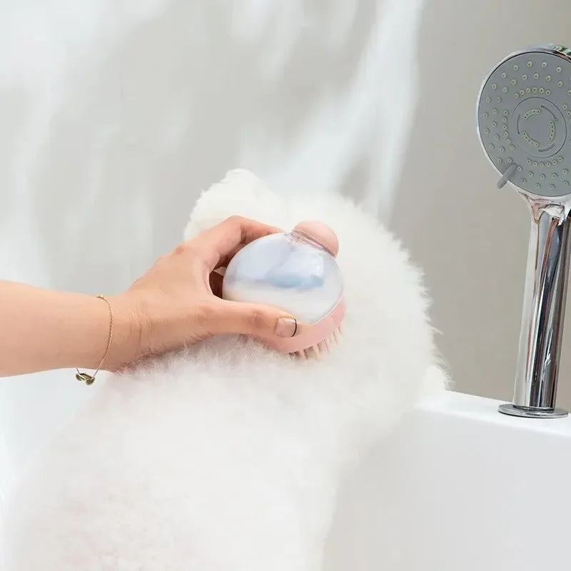 Dog Shower Massage Brush