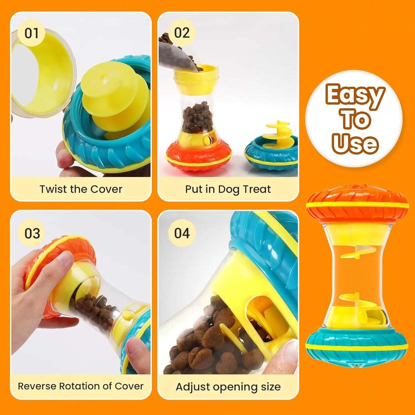 Interactive Food Dispenser Toy