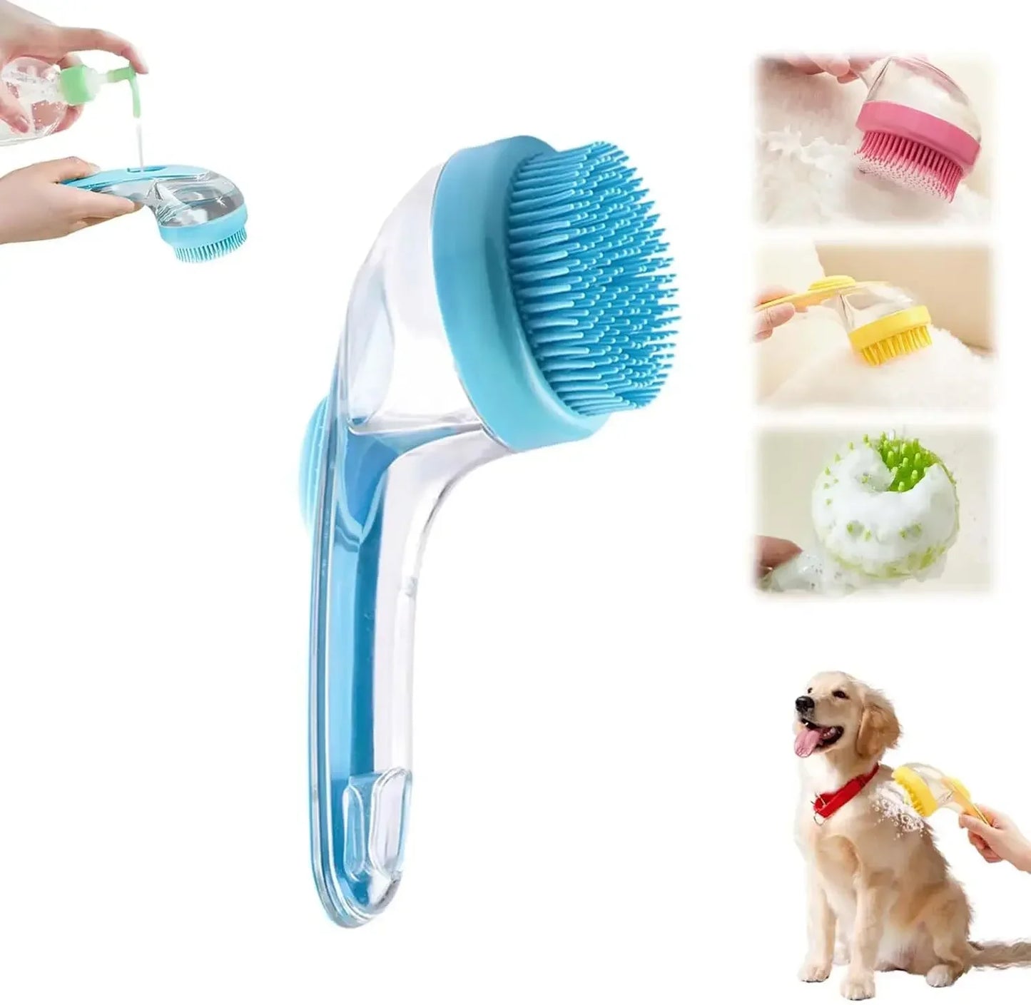 Pet Bath Massage Brush