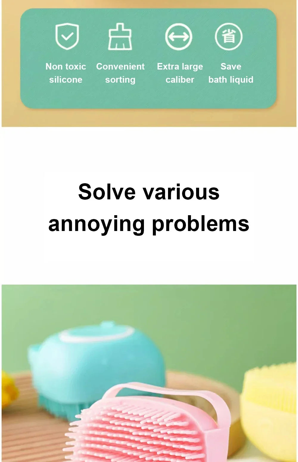 Silicone Foaming Pet Brush