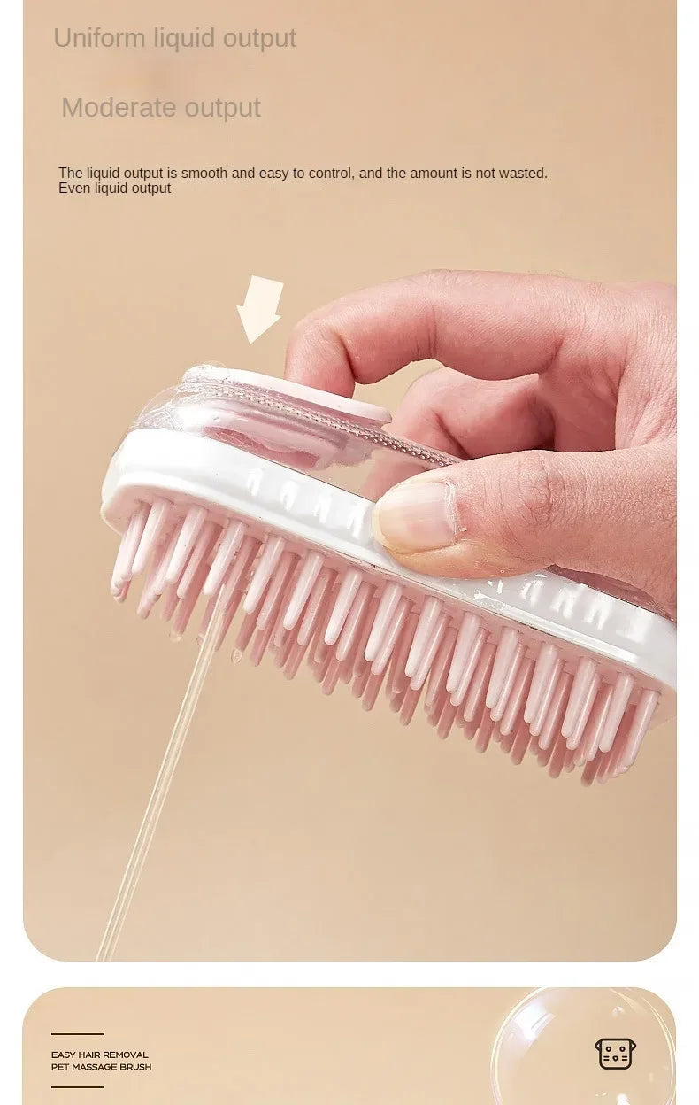 Pet Foaming Massage Brush