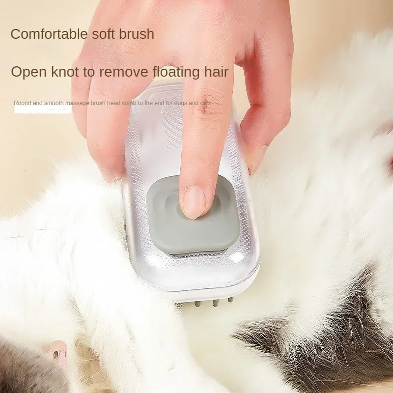 Pet Foaming Massage Brush