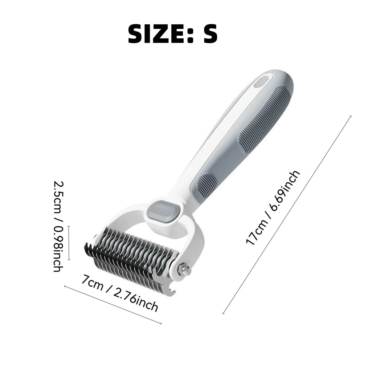 Double Sided Deshedding Brush