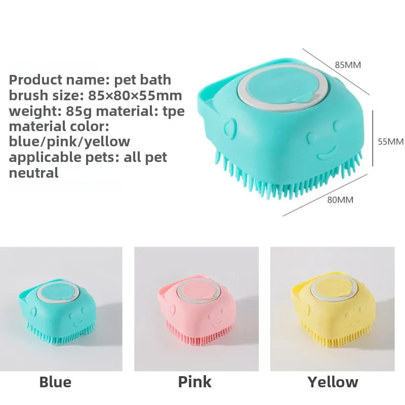 Silicone Pet Cleaning Brush