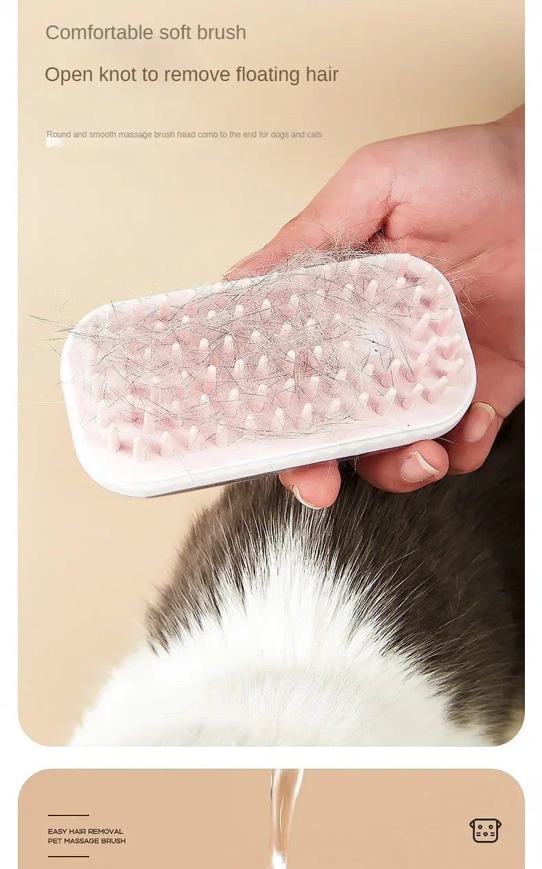 Pet Foaming Massage Brush
