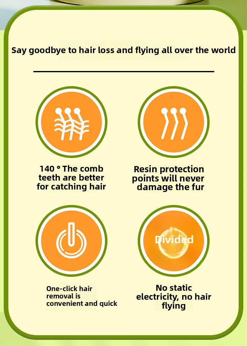 Pet Deshedding Slicker Brush