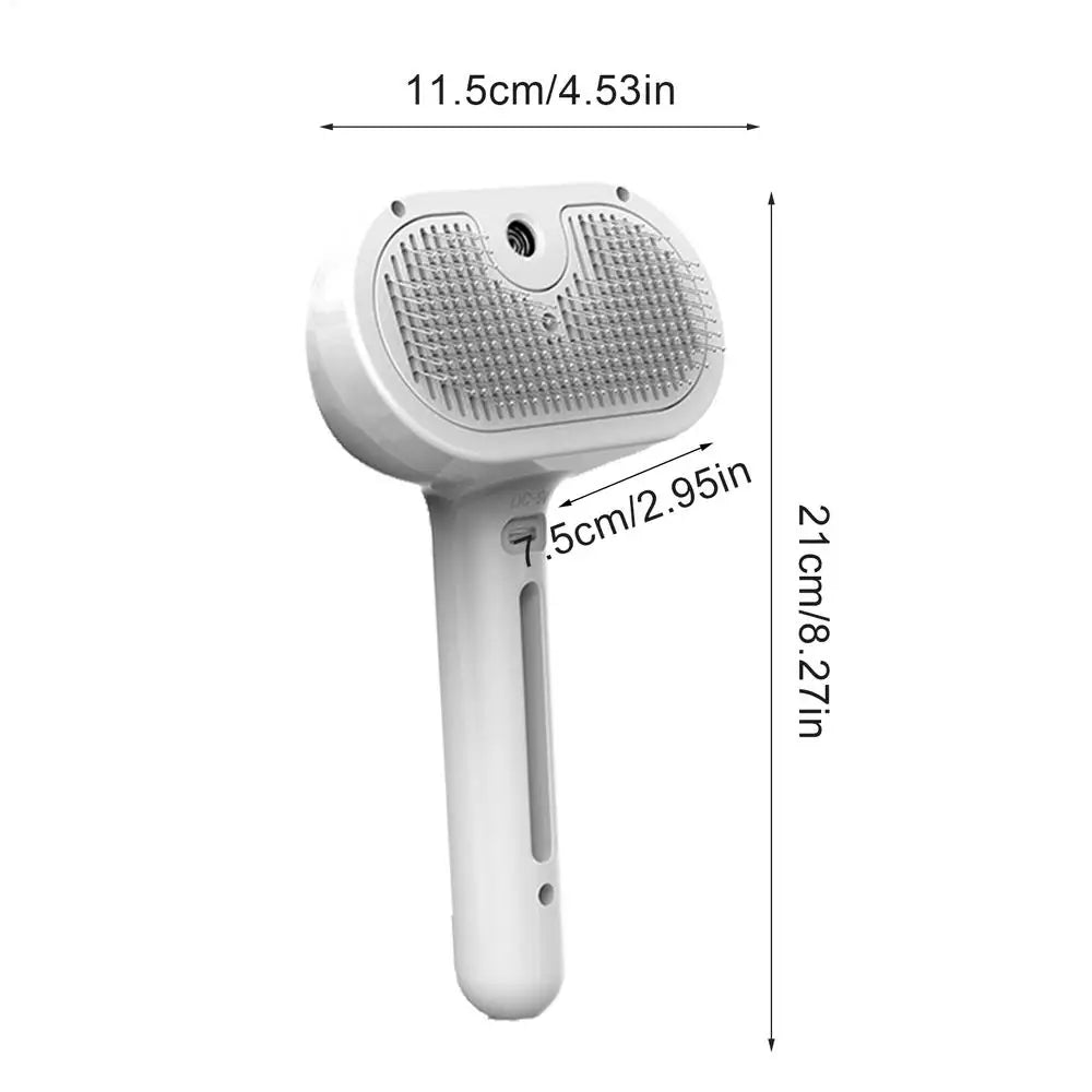 Electric Pet Steam Brush