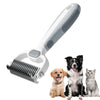 Double Sided Deshedding Brush