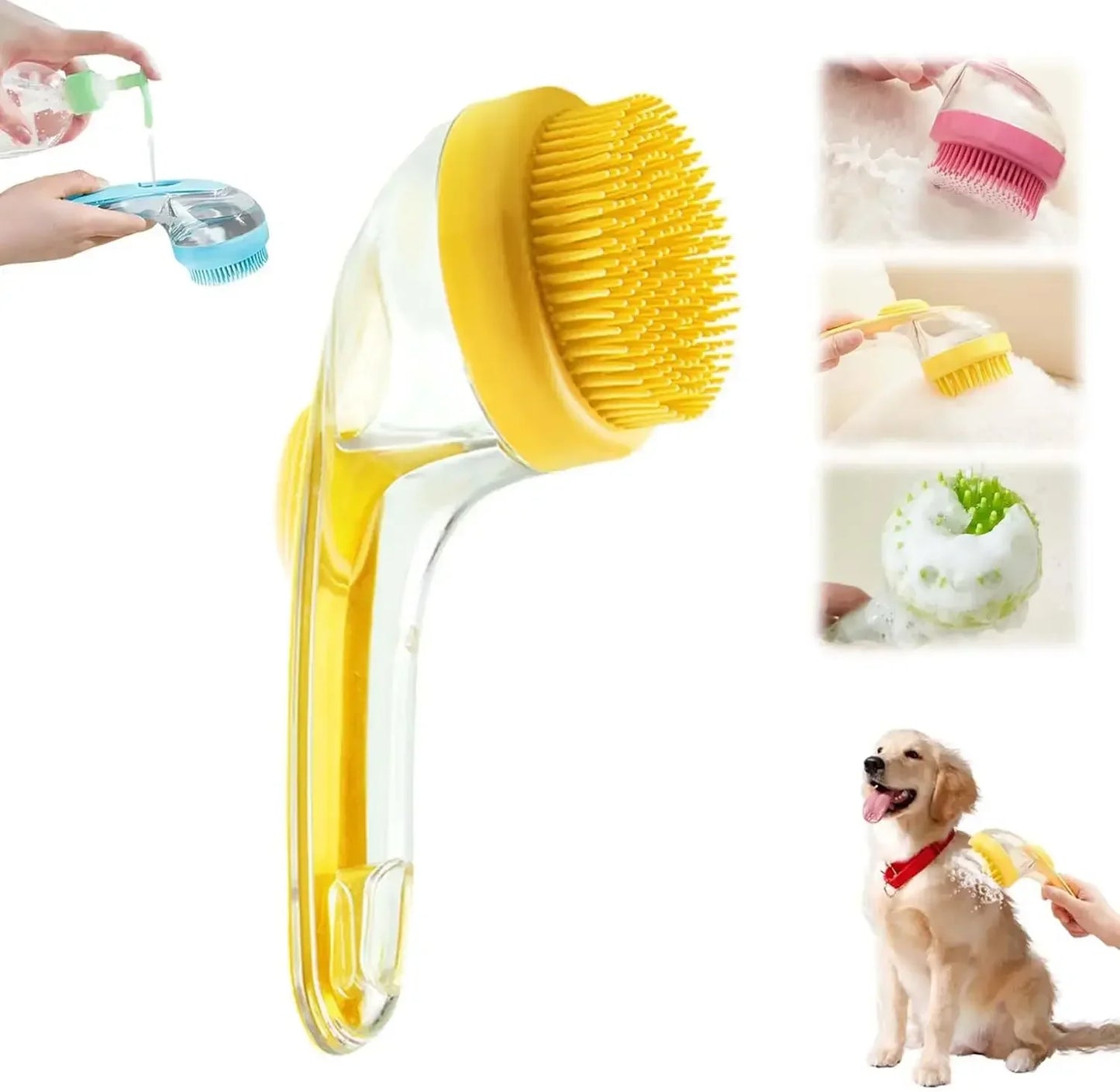 Pet Bath Massage Brush