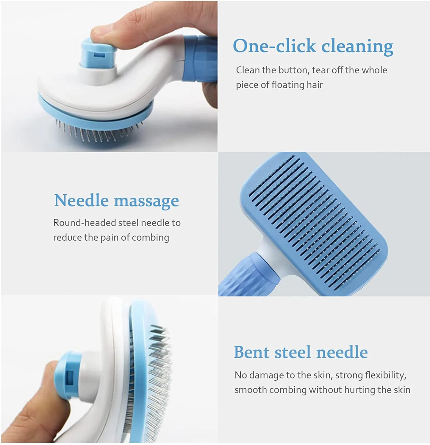 Dog Hair Remover Grooming Brush