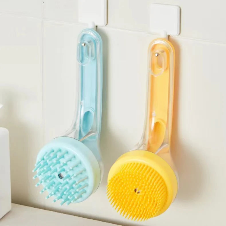 Long Handle Pet Bath Brush